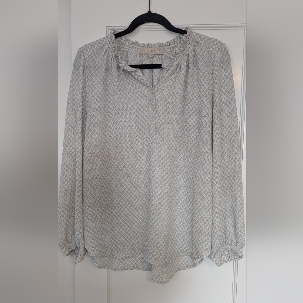 LOFT printed blouse